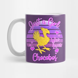 Just a girl who loves Chocobos Mug